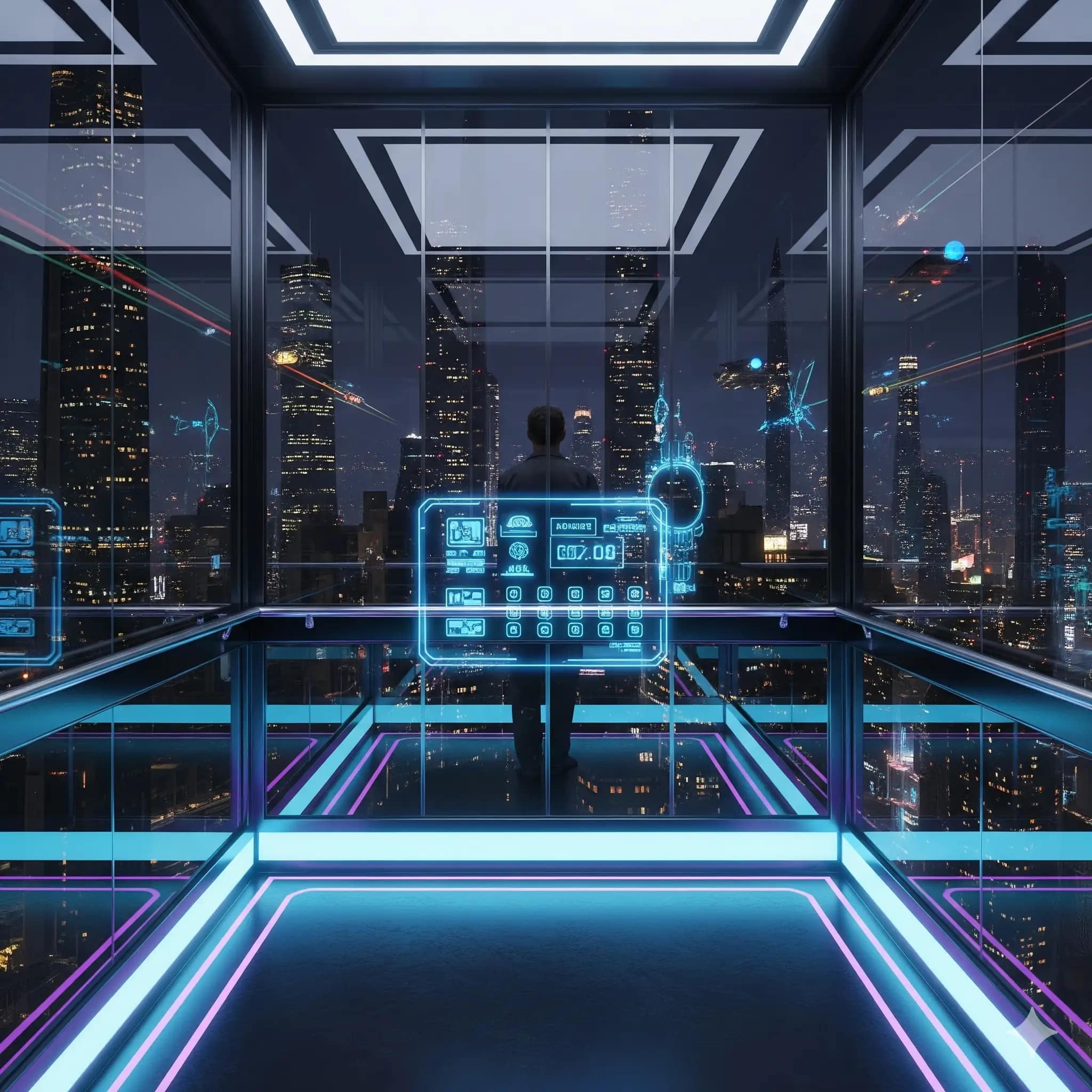 Elevator background